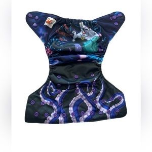 Foxy Cloth Poor Unfortunate Souls Ursula Cloth Diaper